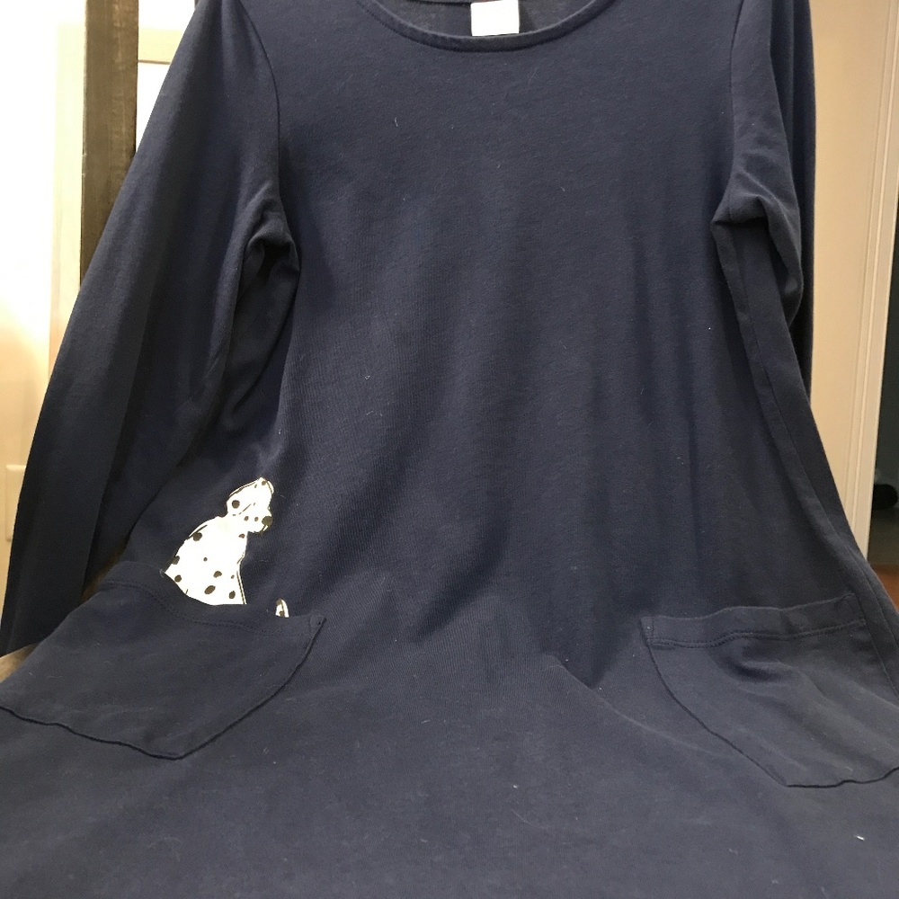 Hanna Andersson long sleeve swing dress  size 10